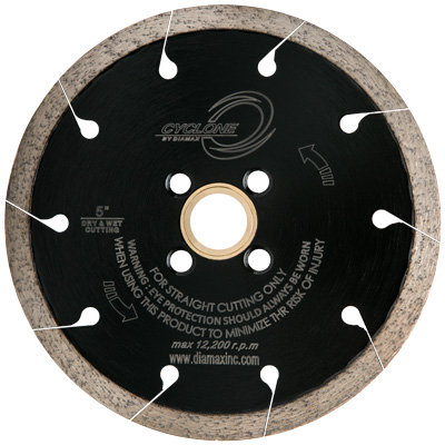 4" Cyclone Mesh Rim Diamond Blade for Porcelain 2day Delivery for sale online 